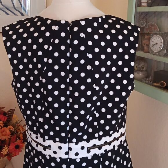 Emma & Michele  Polka Dot Dress - Picture 6 of 12